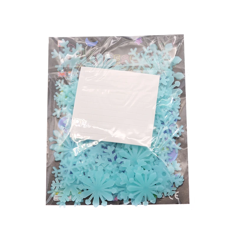 Флуоресцентные наклейки для окон 50 шт