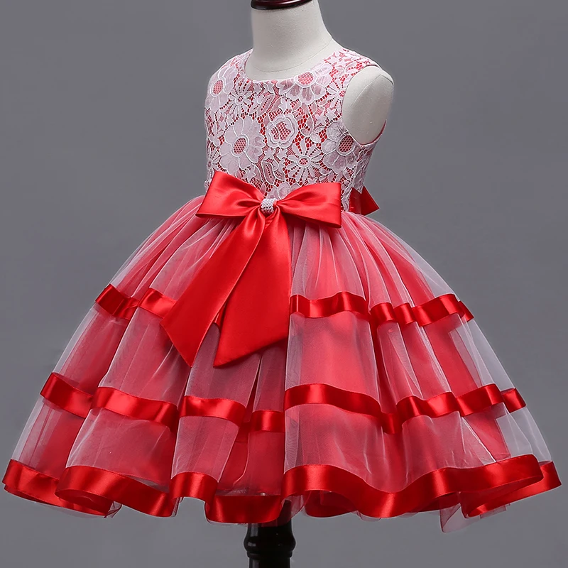 Платье для маленьких девочек vestidos костюмы, платье принцессы для девочек кружевное платье с цветочным рисунком платья бальное платье пышные вечерние платья Детская Костюмы