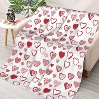 3d printing kawaii love throw blanket cover sherpa blanket bedding soft blankets 70x100 220x240 220x260