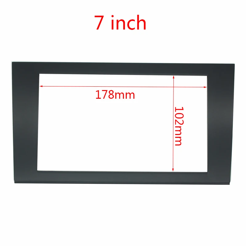 

Автомагнитола 2 Din, лицевая панель Fascia Для AUDI A4 B6 B7 SEAT Exeo Auto Stereo Dash CD, установочная рамка в комплекте, рамка
