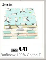 Booksew Telas лоскутное Tecidos Para Costura 7 шт. 50 см* 50 см розовая хлопковая ткань с цветами жир четверть для шитья DIY Tissu материал