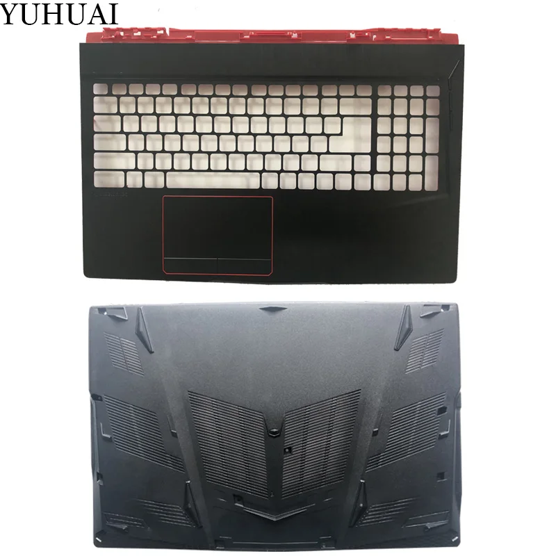 Для MSI GE63 GE63VR lcd верхний чехол/lcd ободок крышка/Упор для рук крышка/нижний чехол/петли крышка - Цвет: C  and D shell