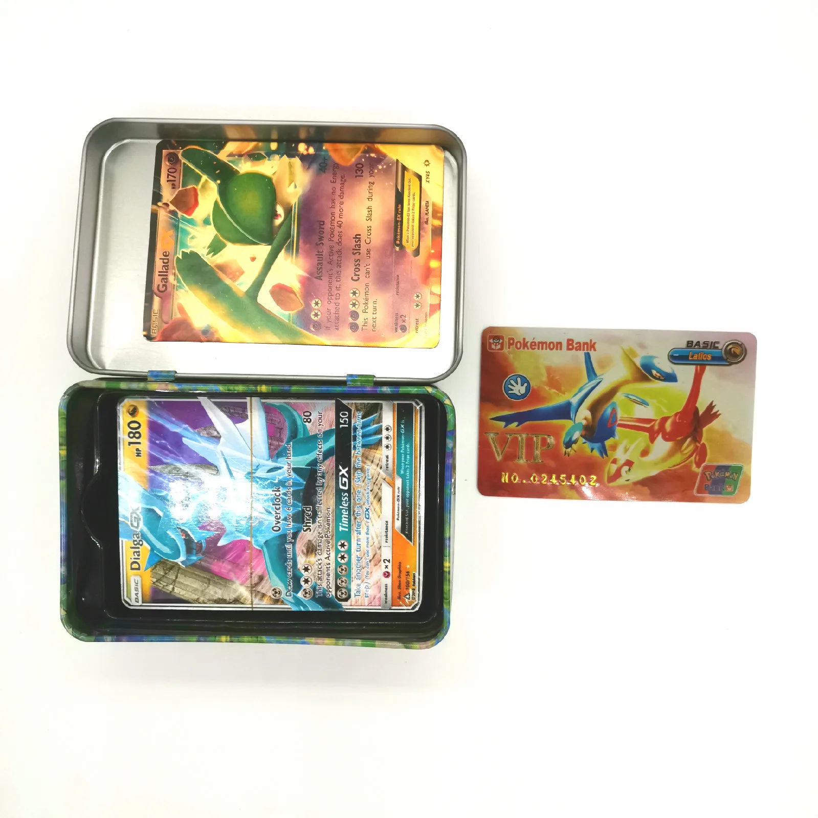 42 шт./компл. железный ящик Pokemon TAKARA TOMY боевые игрушки хобби Коллекционные вещи игра Коллекция аниме-открытки для детей