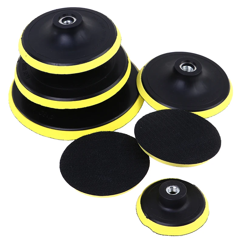 

3/4/5/6/7 Inch Sandpaper Adhesive Sanding Disc Drill Rod Electric Polishing Pad