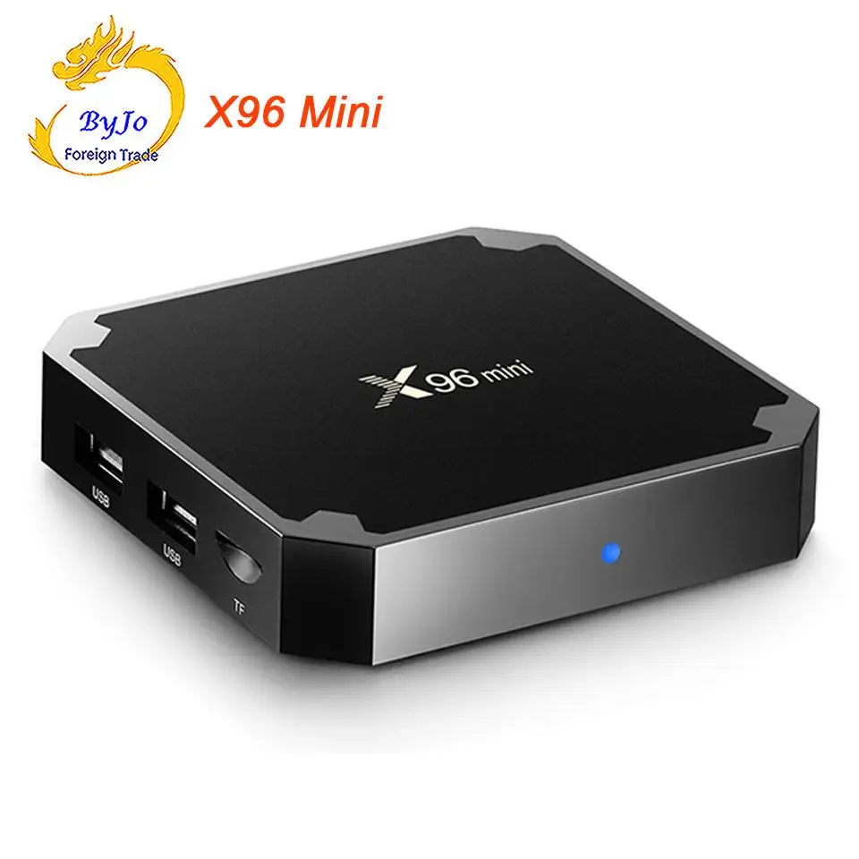 X96 Мини ТВ приставка Android 7.1.2 wifi 4K HD Смарт-приставка 1G 8G или 2G 16G Amlogic S905W