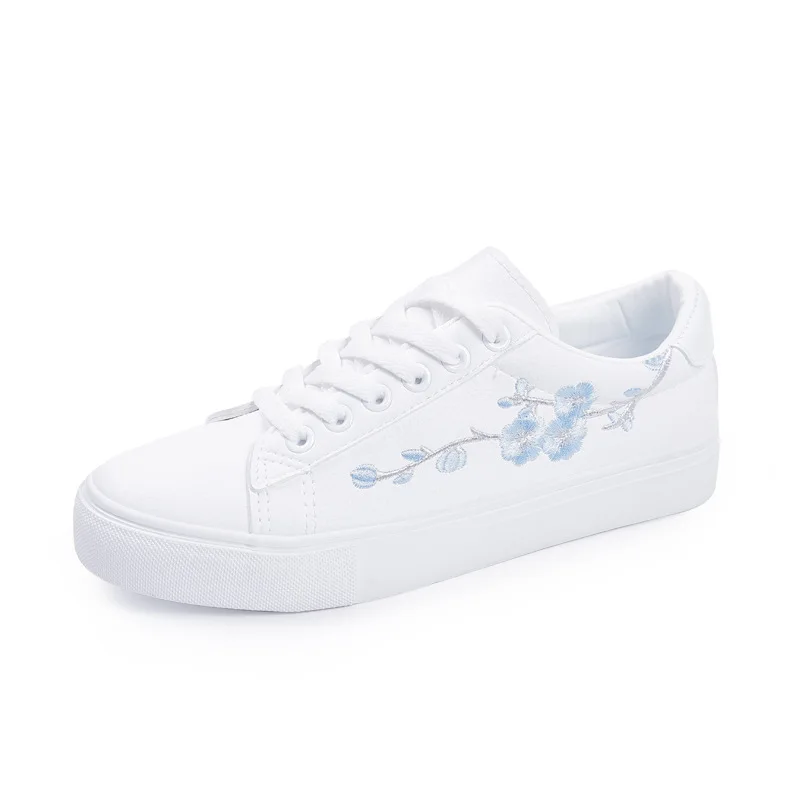 

Fashion Shoes Women's Vulcanize Shoes Lace Up Tenis Feminino Zapatos De Mujer Platform Women Sneakers Casual White Shoes