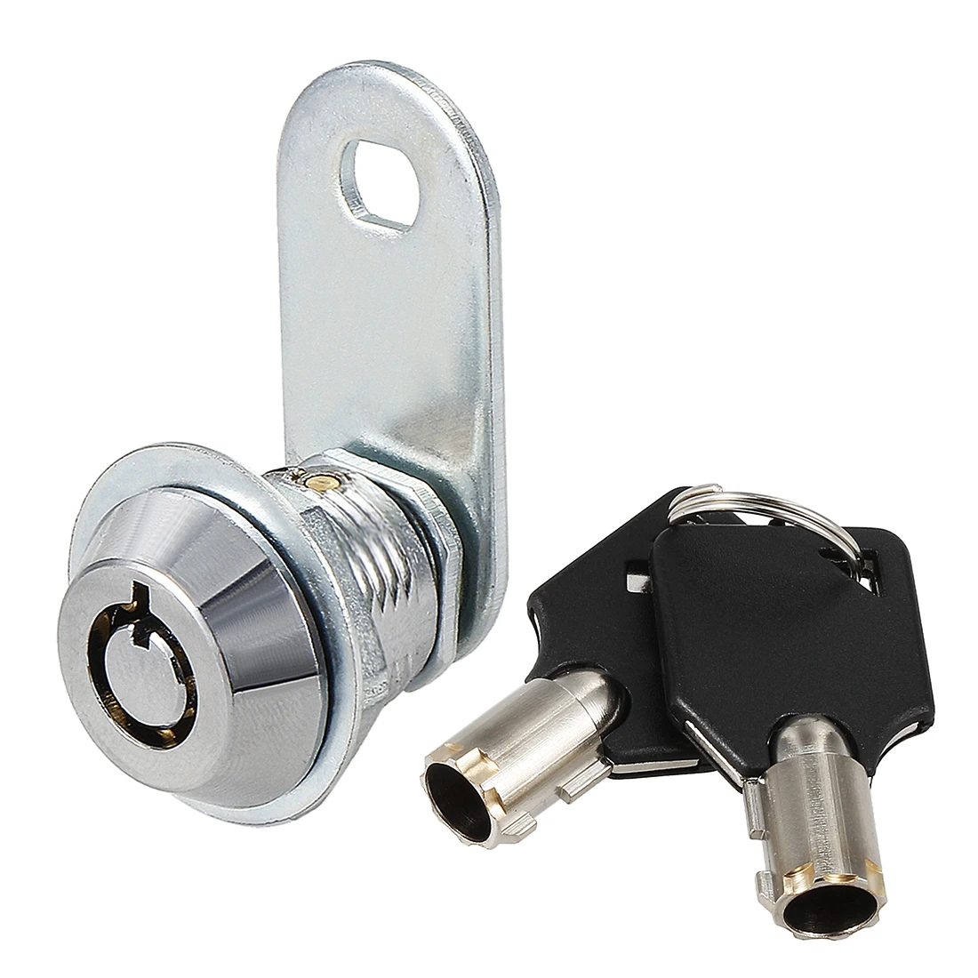 Uxcell трубчатый cam lock 16 мм 5/8 дюймов цилиндр Длина подходит на 3/8 дюйма Макс Панель