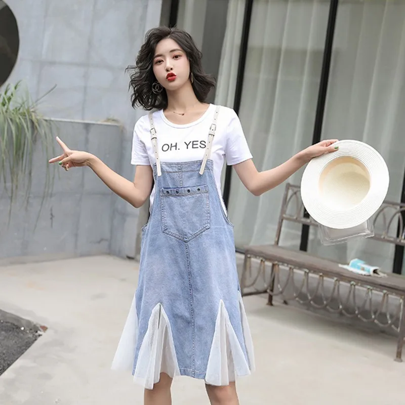 Летние Новые корейские платья без рукавов с тонкими лямками женские сетчатые