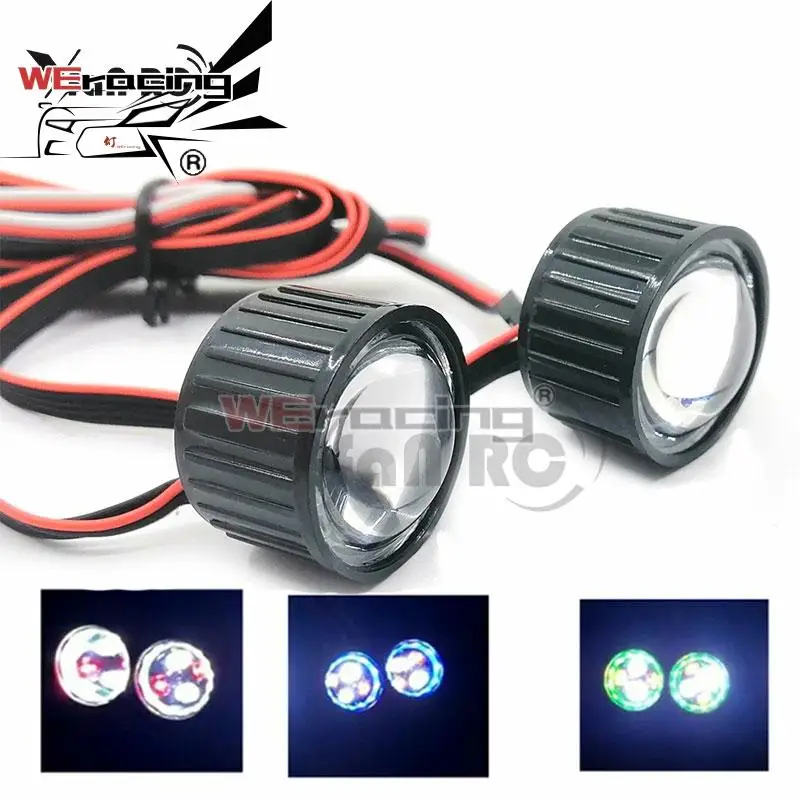 Светодиодные фары на радиоуправлении с платой управления для 1/10 Axial SCX10 90046 90047 RC