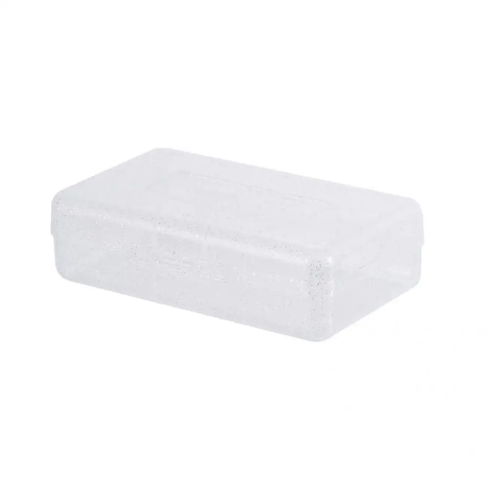 

Plastic Transparent Pencil Case Stationery Box Large Capacity Stackable Design Sketch Art Student Simple Pencil Box for School