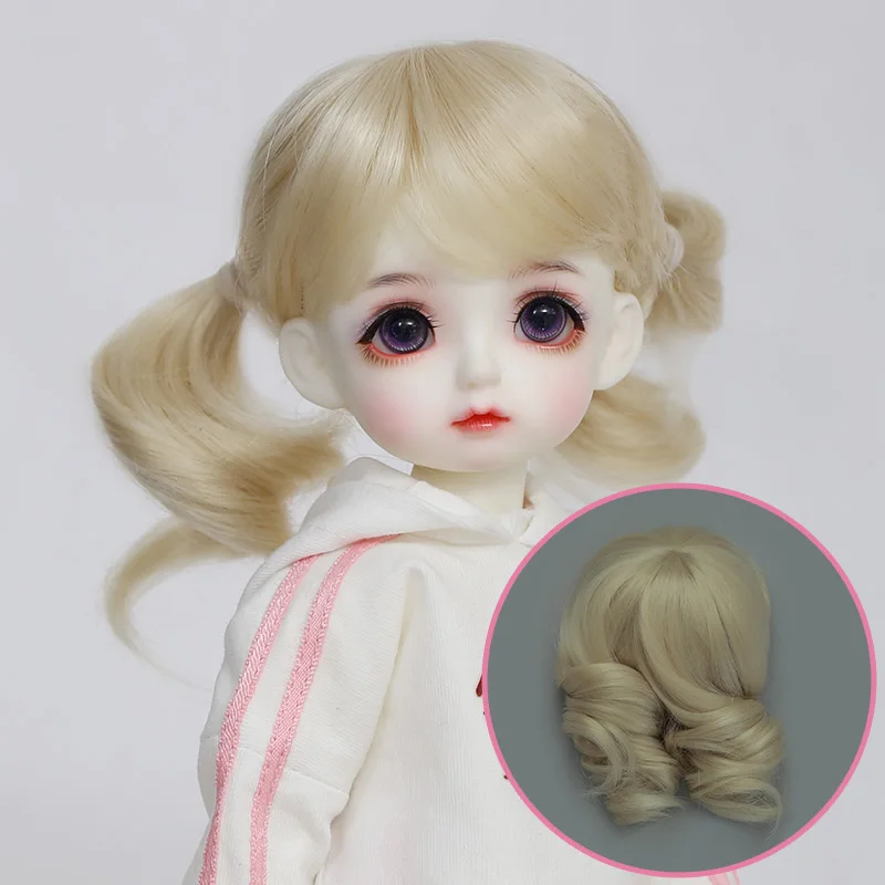 Парик для куклы BJD Zumi Размер 6 7 дюймов 1/6 высокая температура короткие красивые