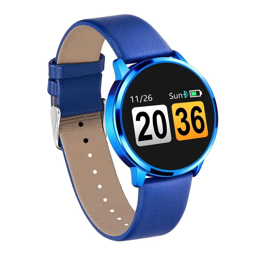 Q8 Смарт часы IP67 водонепроницаемые Bluetooth 4 0 smartband сердечный ритм женские для Android ios