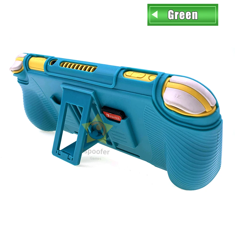 Мягкий ТПУ чехол 2 в 1 для Nintendo Switch Lite защитный чехол-подставка Mini консоль оболочка