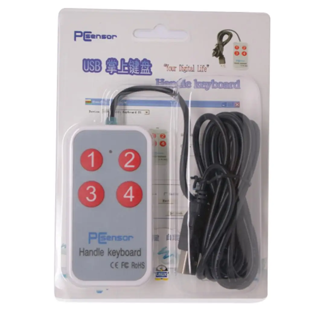 USB Ручной клавиша быстрого доступа программируемая для Pad управления рисованием