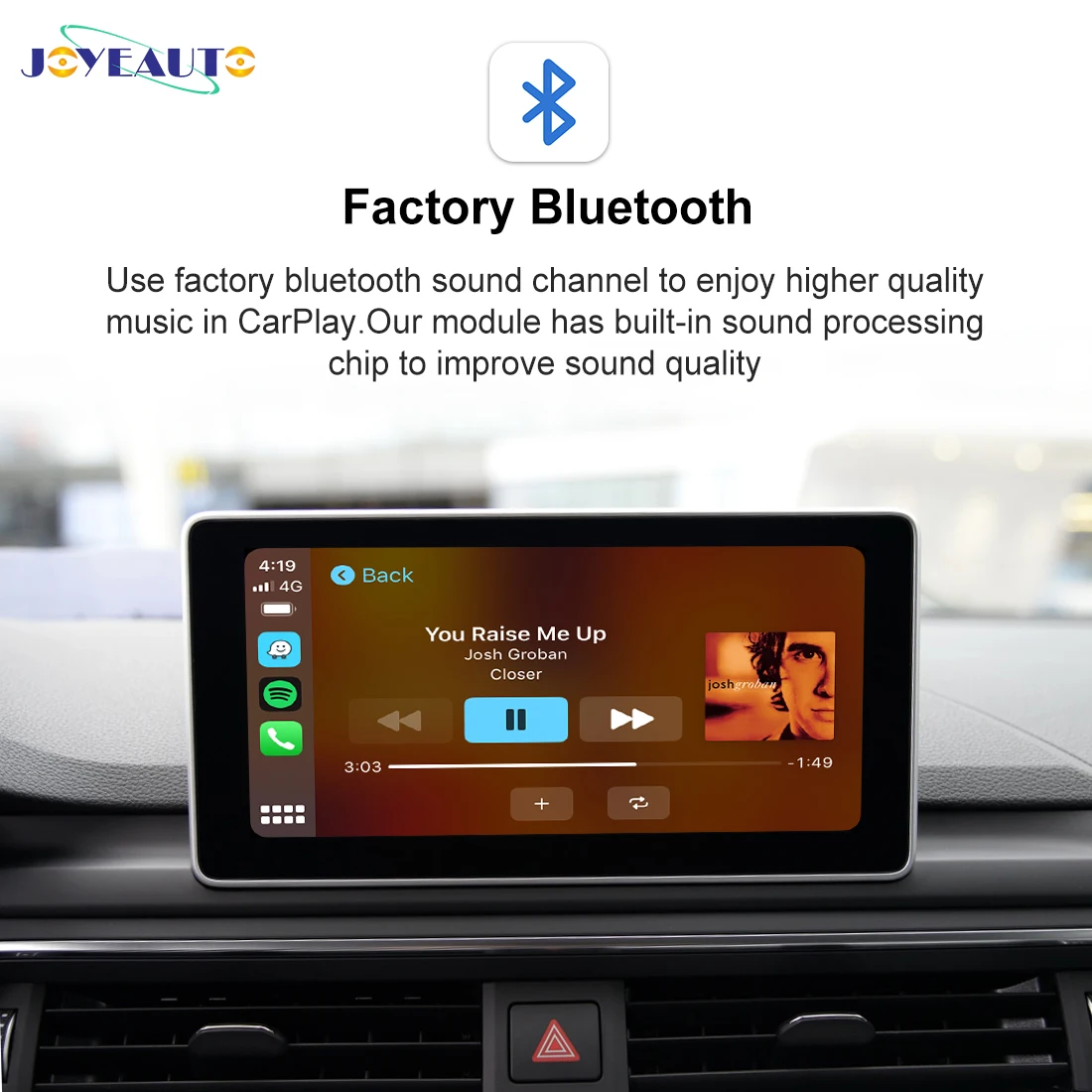 JoyeAuto Wireless Android Auto Apple Carplay Interface For Audi A3 S3 RS3 2012-2018 Mirroring Car Video Players Reserve Camera | Автомобили