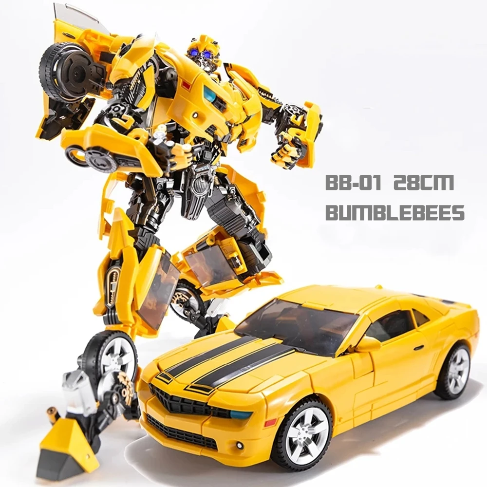 

BMB Transformation Black Mamba BB01 BB-01 Bee Oversize 28cm Movie Alloy Action Figure Robot Toys