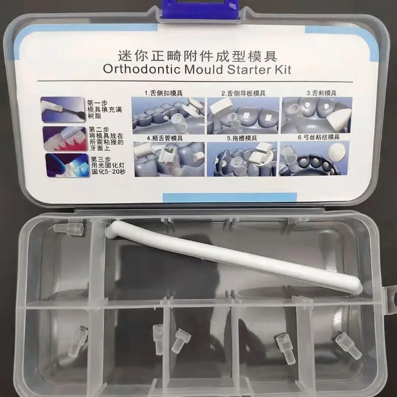 

Dental Mini Lingual Button Accessories Mould for Making Tongue Buckle C1FF