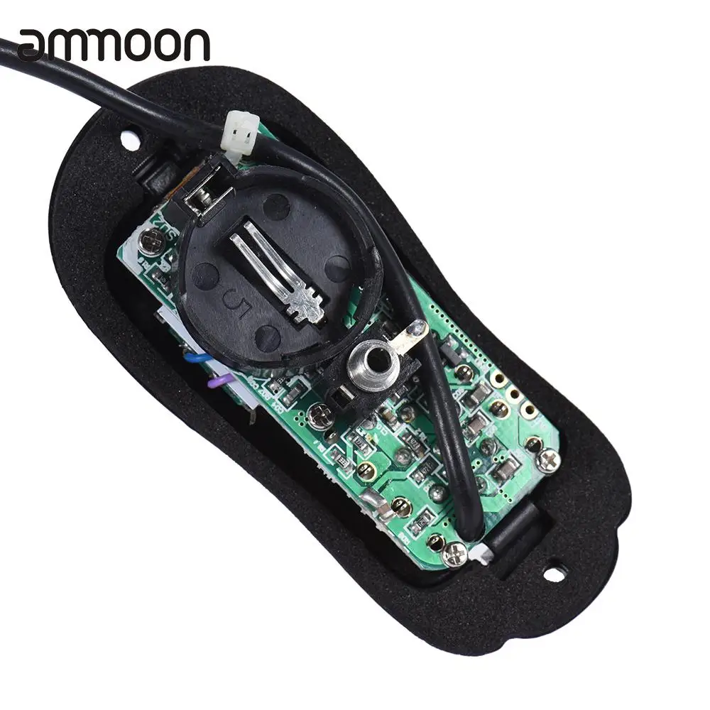 Acoustic Guitar Piezo Pickup 3 Bands EQ Equalizer Preamp System with LCD Dispaly Digital Tuner | Спорт и развлечения