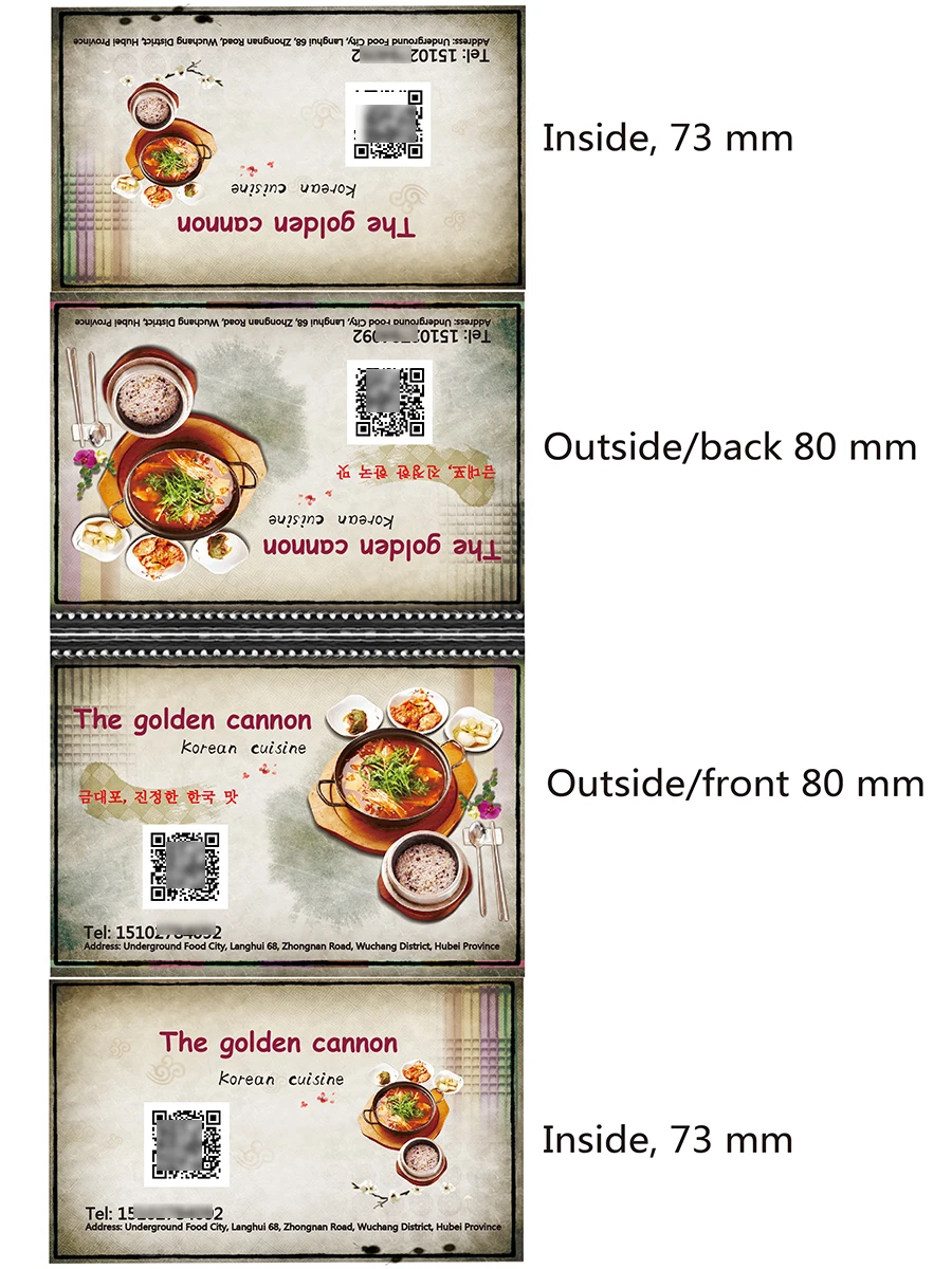 Изготовленные на заказ рекламные бумажные полотенца карманные салфетки в стиле