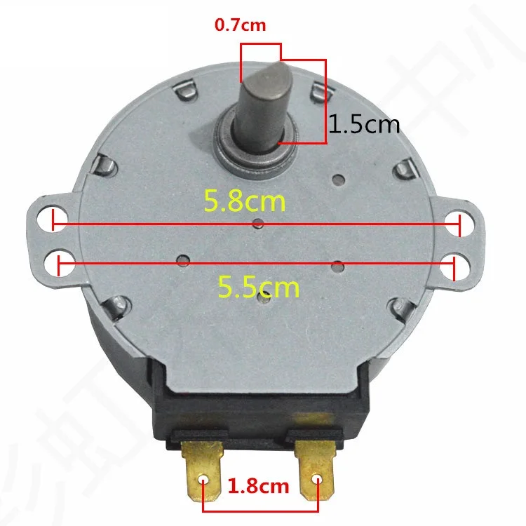 1 шт. микроволновая печь синхронный мотор лотка SSM-23H 6549W1S018A для lg Запчасти для микроволновых печей аксессуары