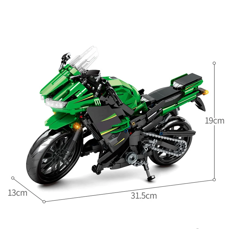 Высокотехнологичный город внедорожные мотоциклы мс модель строительные блоки