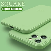 For iphone 13 Pro Max Case Liquid Square Magic Original Case For iphone 13 Pro Cover for iphone 13 mini 12 11 SE X XS 7 8 6 Plus