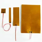 Электрическая Полиимидная Пленка PI 10-200 мм, 12 В, 24 В, нагревательный элемент для 3D-принтера, масляный бак, автомобильный антизапотевающий нагреватель