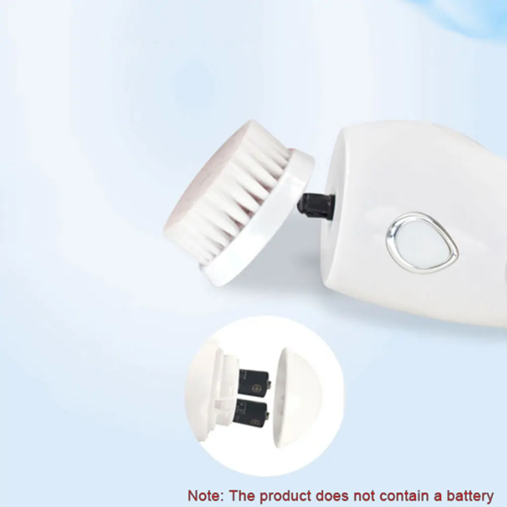 

Face Cleansing Brush Silicone Facial Brush Deep Cleaning Pore Cleaner Face Massage Skin Care Face Cleansing Brush Size Portable