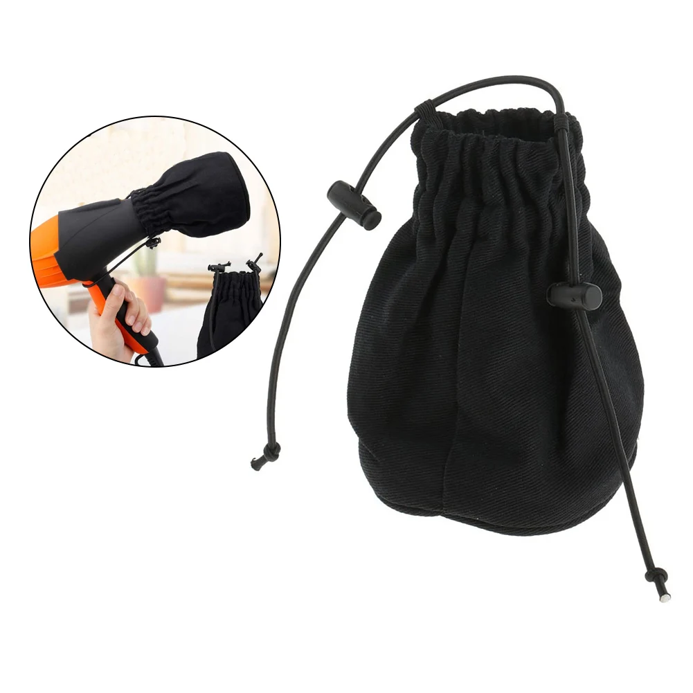 

Universal Hair Black Dryer Sock Diffuser Nylon Foldable Hairdressing Shrink Folded Nylon Wind Attachment Cover Hair Styling Tool