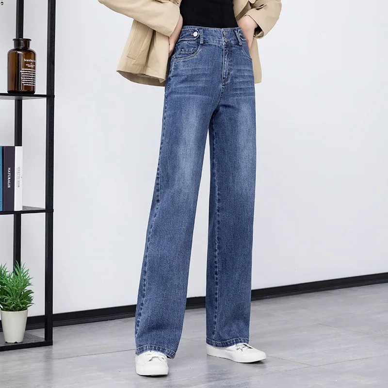 Женские джинсы весна/лето 2020 креативные с высокой талией женские свободные