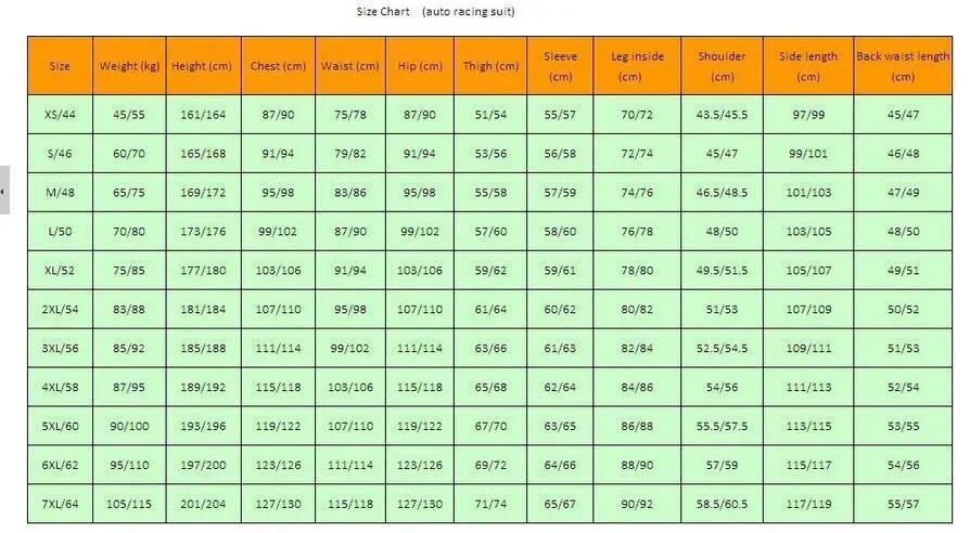 2017 Гоночная машина верхней одежды Автогонки мотоциклетные внедорожные одежда