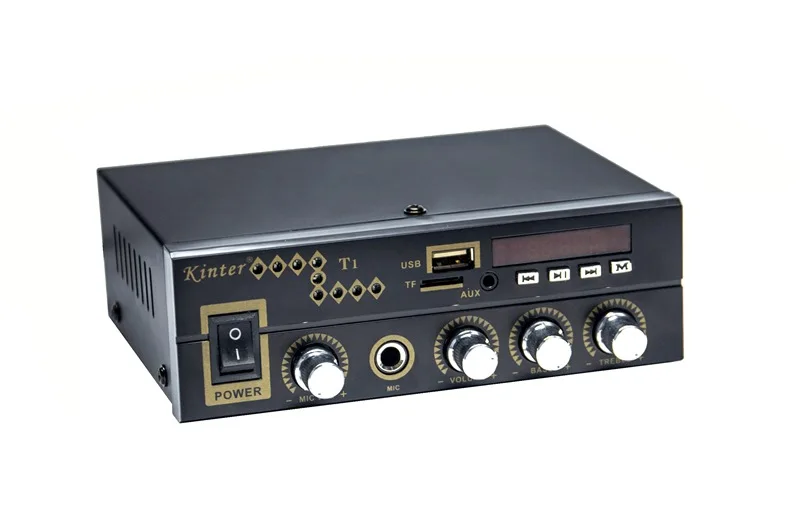 Kinter T1 HIFI Bluetooth усилитель мощности USB MP3 DVD CD SD цифровой радиоплеер стерео