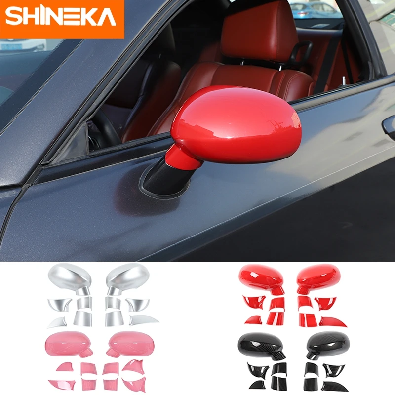 Фото Чехлы для зеркал заднего вида SHINEKA аксессуары автомобиля Dodge challenger 2009-2020 |