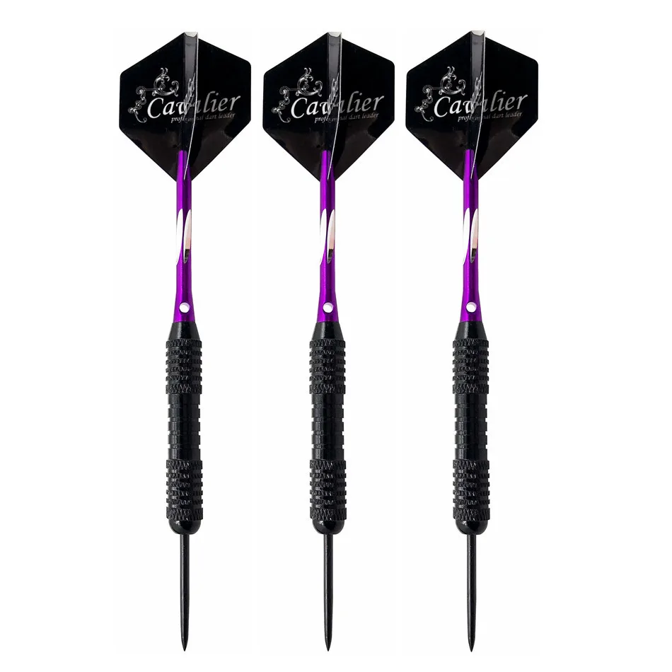 3pcs/set Professional Darts Free Carry Box 22g Black Golden Color Steel Tip Steel Tips Darts Darts With Brass Darts Shafts