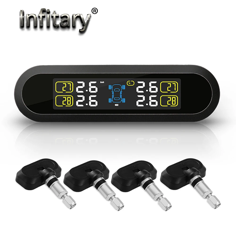 Система контроля давления в шинах TPMS инструмент для диагностики шин с 4 датчиками