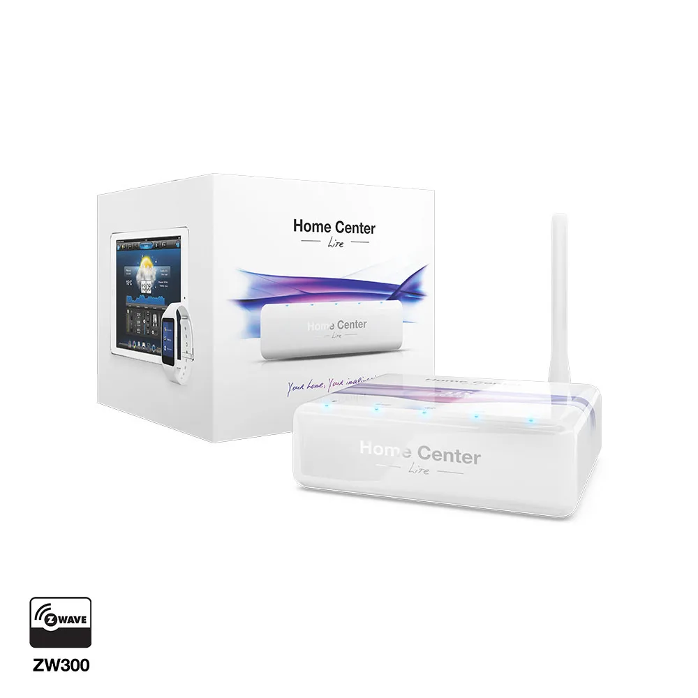 FIBARO Home Center Lite FGHCL центральный управляющий блок для системы умный дом Zwave|Комплекты