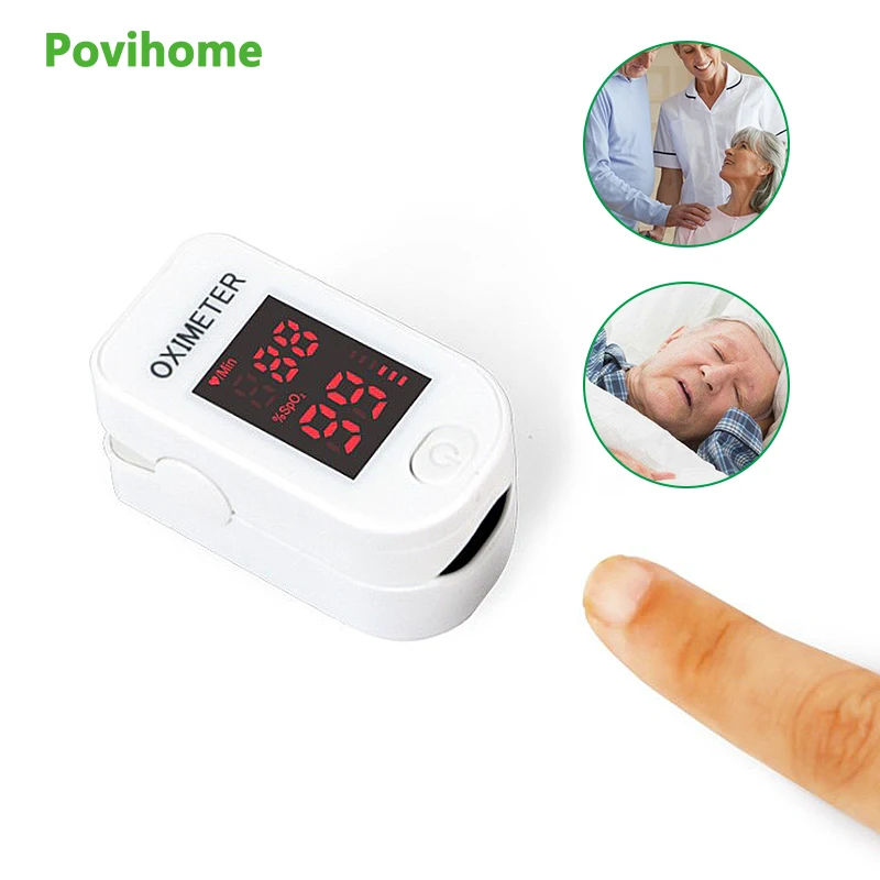 

Medical Household Digital Finger Pulse Oximeter Portable Blood Oxygen Saturation Meter Heart Rate Monitor Health Care Tonometer