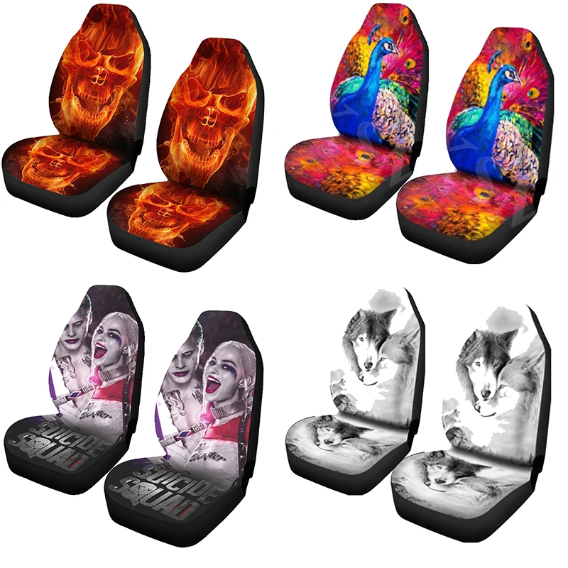 

1/2 шт./упаковка, Нескользящие Чехлы для передних сидений автомобиля