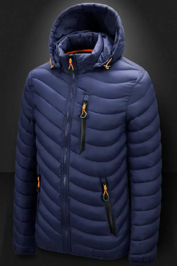 Anti-Cold -20 Degree Celsius Winter Parkas Jacket Men's Cotton-Padded Coat  Hooded Thicken Warm Jackets Overcoat Men