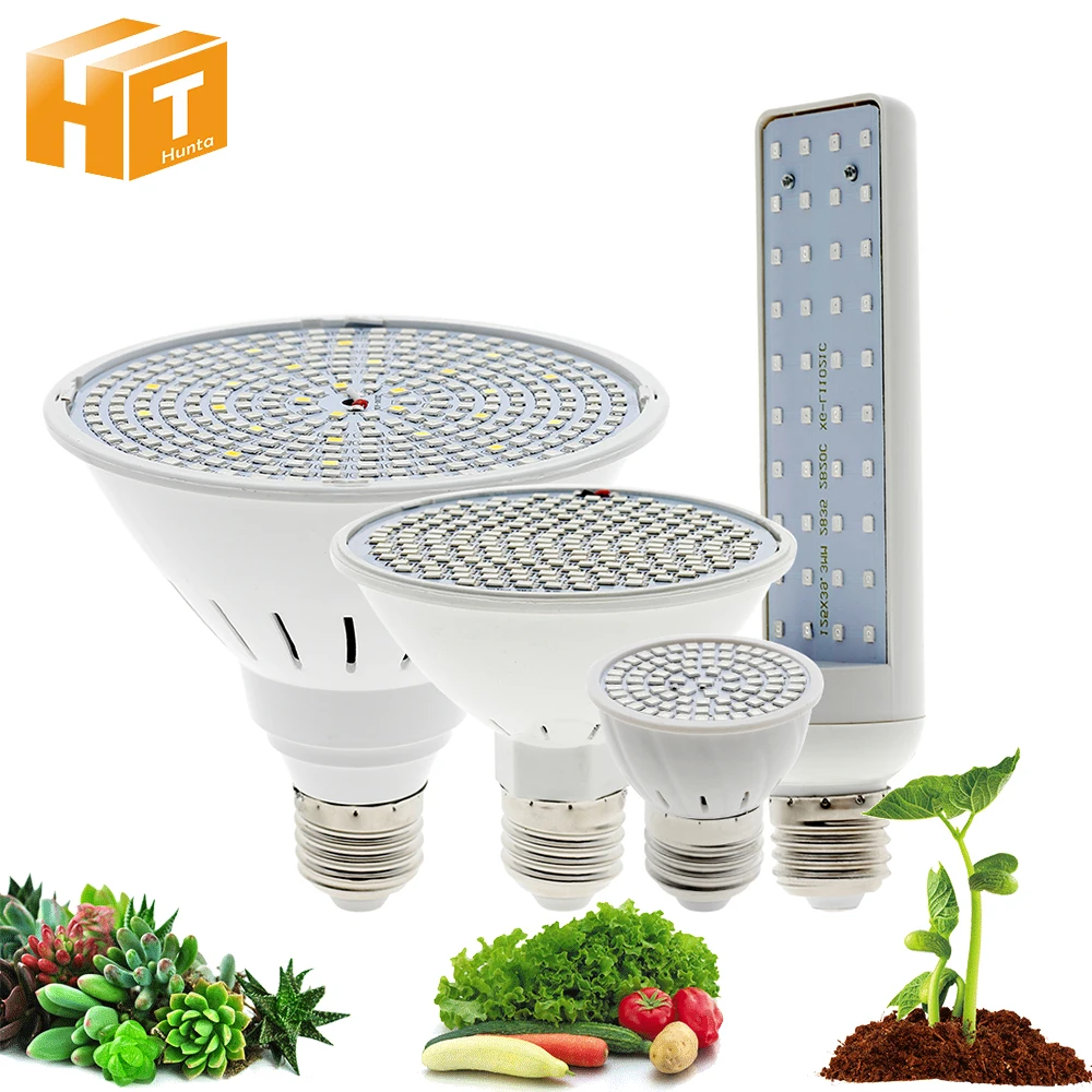 E27 220v 80 200 290 Leds Plant Growth Light Bulb For Indoor 