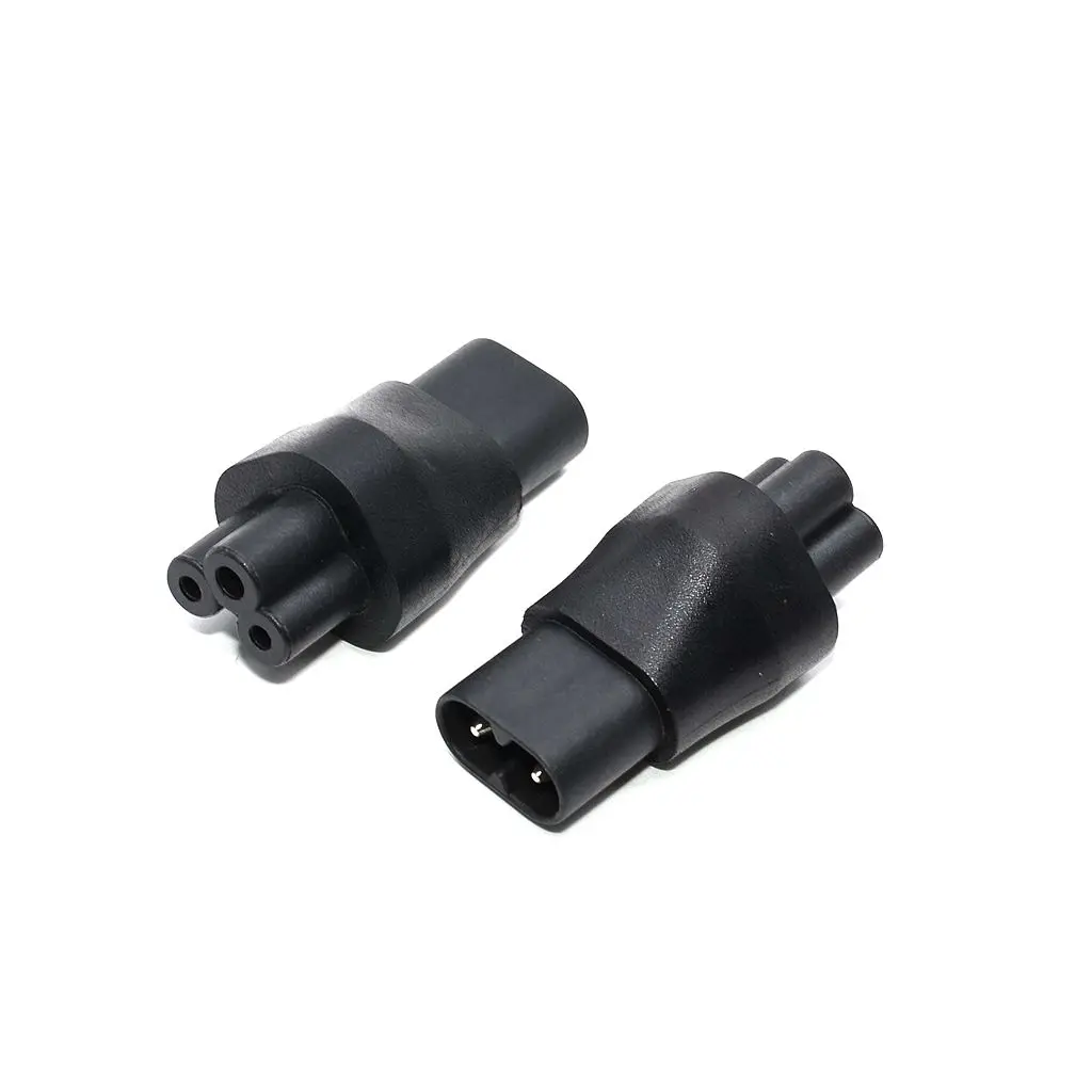 Адаптер питания Шнур кабель 30 см ЕС штекер 2 Pin штекер для IEC 320 C5 Micky для ноутбука Питание