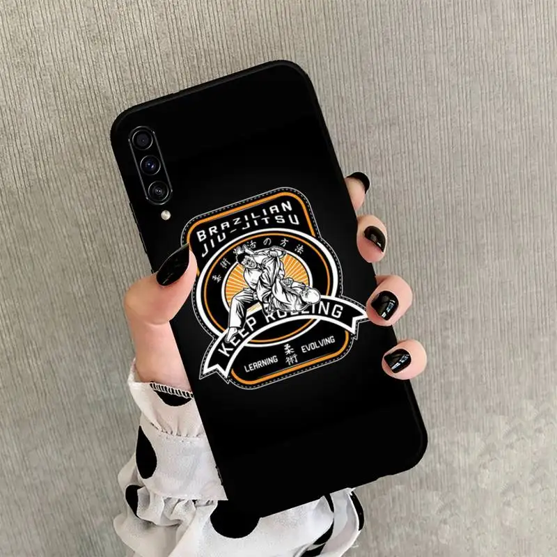

BJJ Brazilian Jiu Jitsu Phone Case For Samsung Galaxy A 3 6 7 8 10 21 01 11 31 91 10S 20S 30S 50S PLUS