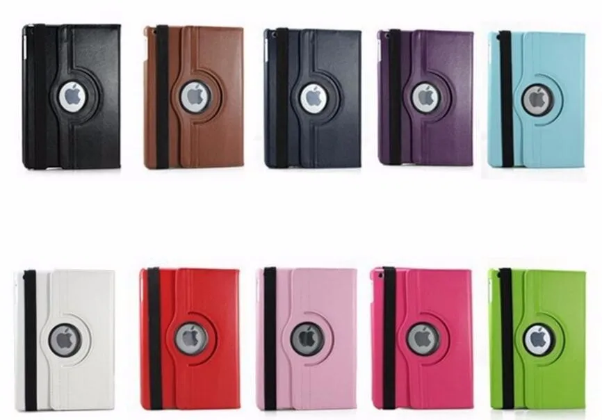 

360 Degree Rotating 9.7 Case For New iPad 9.7 2018 2017 ipad 5th/6th Smart Cover for ipad Air 1/2 Tablet Stand Shell Fundas Capa