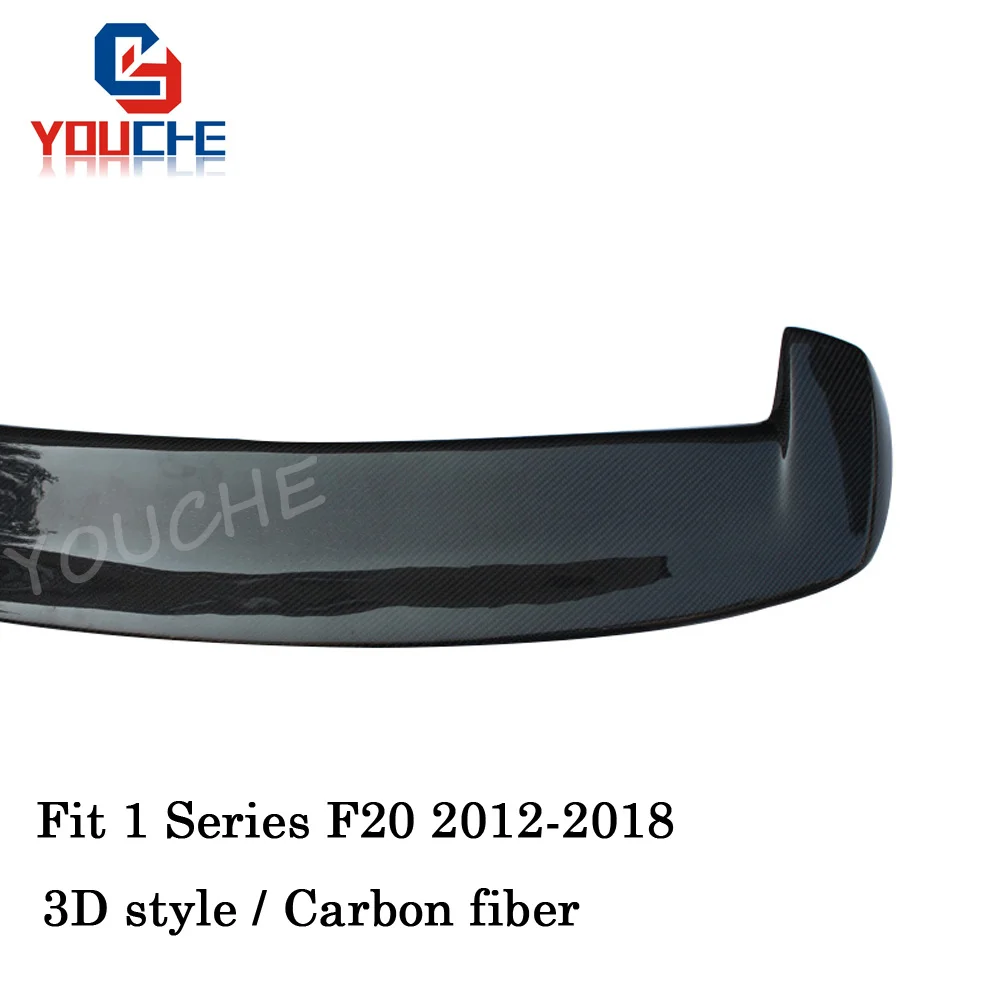 3D стильный задний спойлер из углеродного волокна для BMW 1 серии F20 F21 багажник