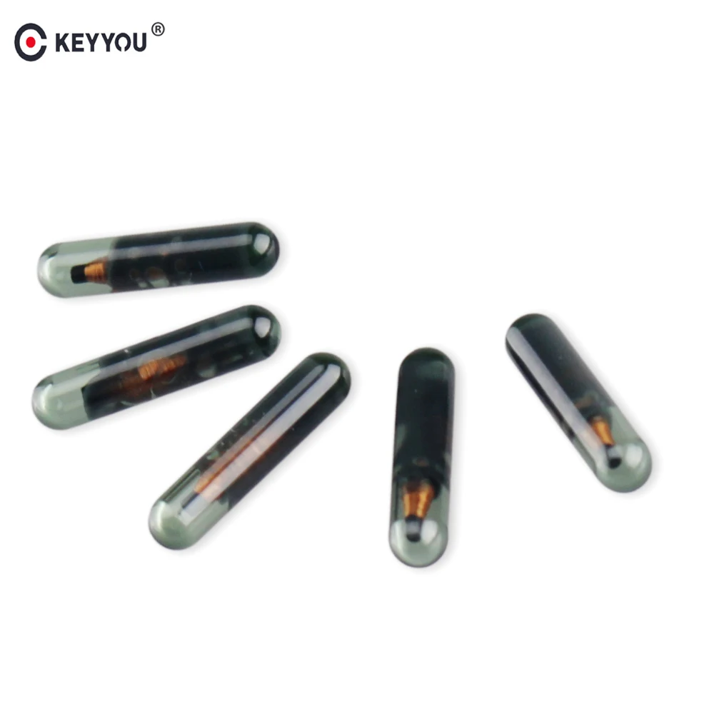 KEYYOU 1 шт. * Чип транспондер ID13 чип иммобилайзера стекла для Audi Fiat Honda Lancia Saab ключ