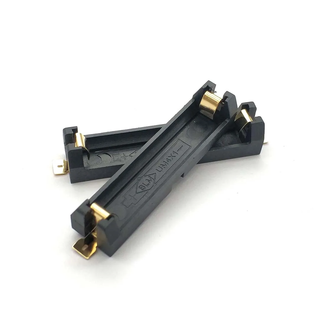 Высококачественная пружинная коробка для литиевых батарей DIY держатель 1 * AAA SMD SMT