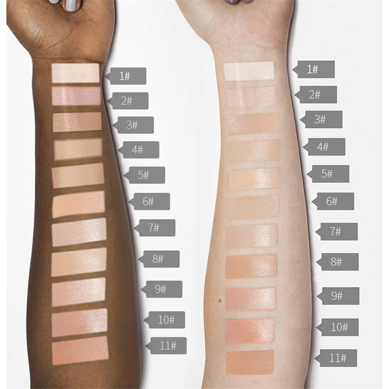 Консилер Pudaier для контура лица жидкий водостойкий с полным покрытием фотопалитра