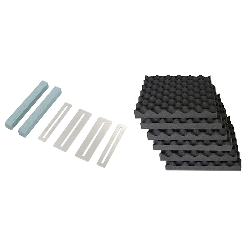 

Набор из 2 насадок для гитары, гитарная защита для Лада, Шлифовка с 6 шт. звукоизоляционной пены, студийная акустическая пена