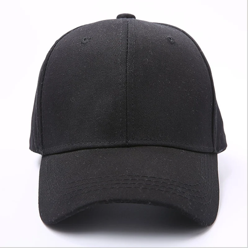 Бейсболка унисекс Регулируемая с вышивкой логотипа на заказ повседневная Кепка