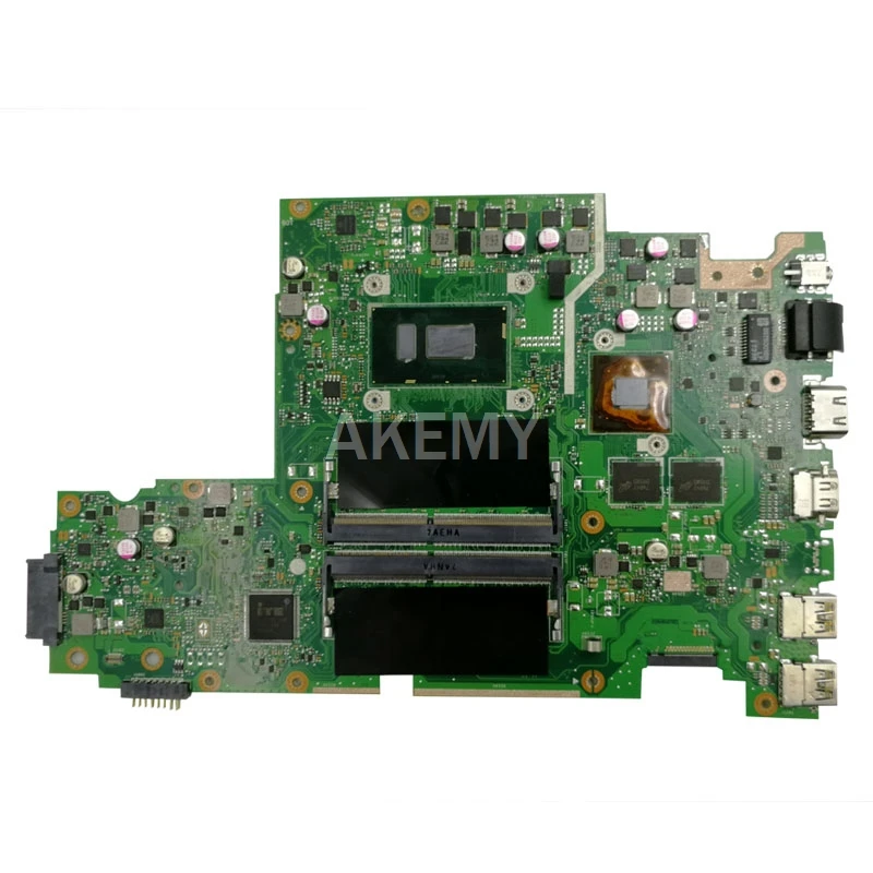 Для For Asus X542U X542UR X542UQR X542UQ X542UN X542URR материнская плата для ноутбука Mianboard 100% тестовая
